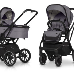 Kinderwagen Cavoe Axo Comfort Plum 2in1 + Gratis Wipstoel