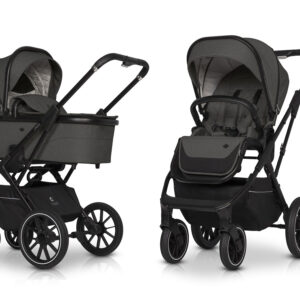 Kinderwagen Cavoe Axo Comfort Shadow 2in1 + Gratis Wipstoel