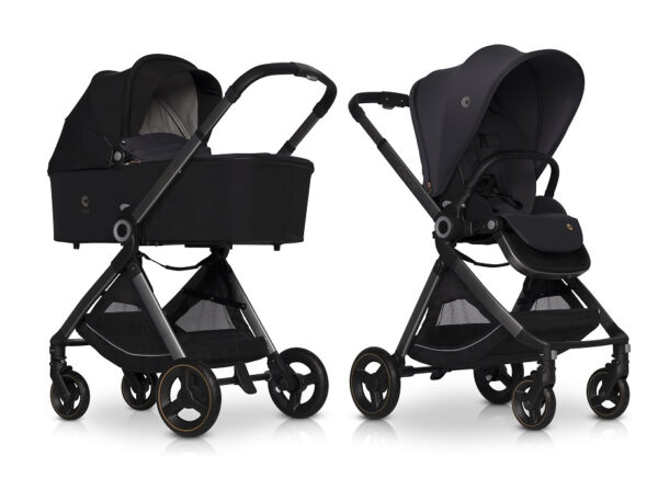 Kinderwagen Cavoe Osis Iron 2in1 + Gratis Wipstoel