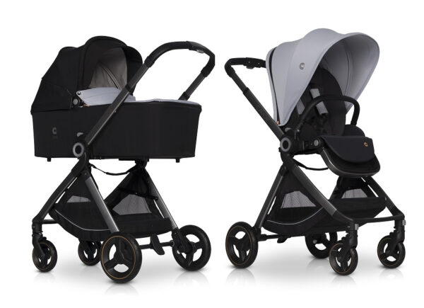 Kinderwagen Cavoe Osis Shadow 2in1 + Gratis Wipstoel