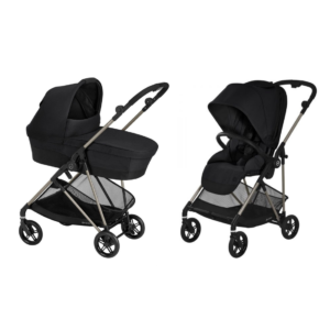 Kinderwagen Cybex Melio Deep Black Black