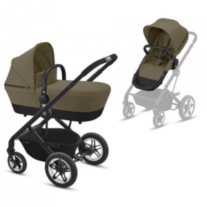 Kinderwagen Cybex Talos S Classic Beige / Mid Beige + Gratis Wipstoel