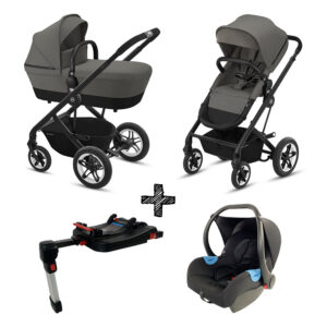 Kinderwagen Cybex Talos S Soho Grey / Mid Grey met Autostoel & Isofixbase