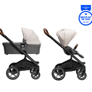 Kinderwagen Nuna Mixx Next Birch + Gratis Wipstoel