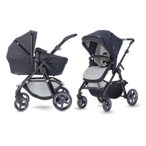 Kinderwagen Silver Cross Pacific Autograph Ink + Gratis Wipstoel