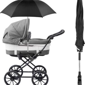 Baby Kinderwagen Paraplu parasol Zwart