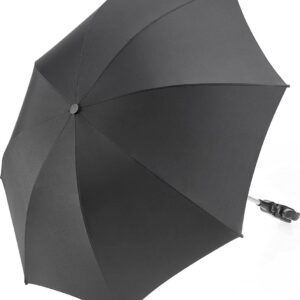 Baby Parasol voor Kinderwagen - Kinderwagenparasol Zwart