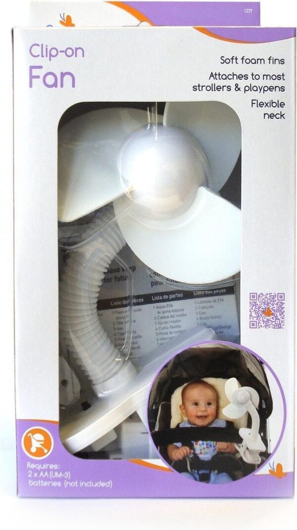 Dreambaby kinderwagen ventilator | wit