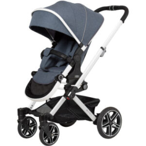 Hartan Kinderwagen Vip GTX lovely denim (405) Framekleur wit