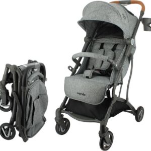 Nania Cassy - Kinderwagen - 6 tot 36 maanden - Licht en wendbaar - Grijs