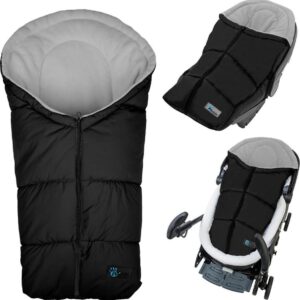 Altabebe - Voetenzak Maxi Cosi & Kinderwagen - Universeel - Active Zwart 0-12 mnd