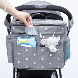 Baby Luiertas | Grote Capaciteit Rugzak/Tas | Kinderwagen Organisator | FaQood