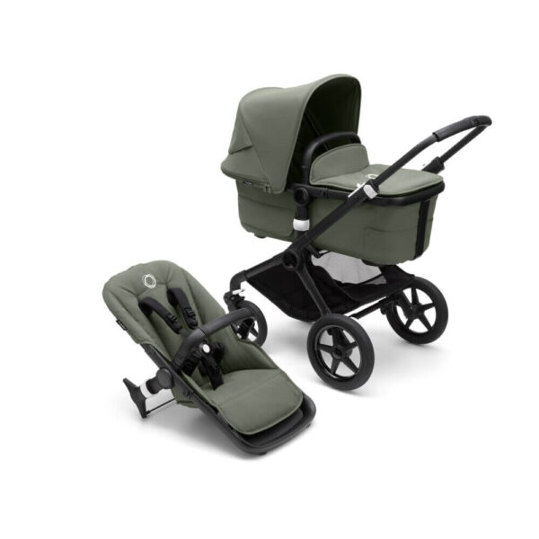 Bugaboo Kinderwagen 2 in 1 Fox 3 Compleet Black Forest Green