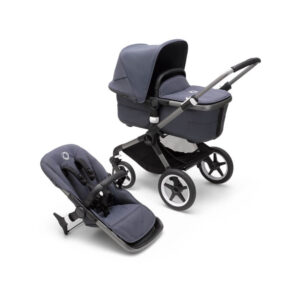 Bugaboo Kinderwagen 2 in 1 Fox 3 Compleet Graphite Stormy Blue