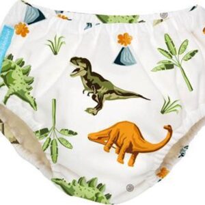 Charlie Banana Dinosaurs - 2-in-1 Wasbare zwemluier en zindelijkheidsbroekje - Medium