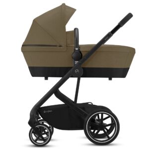 Cybex Kinderwagen 2 In 1 Balios S Lux Classic Beige Frame Black + Autostoel Adapters + Regenhoes + Voetenzak