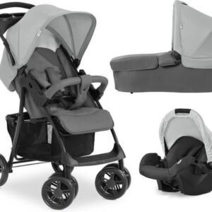 HAUCK Shopper trio combo kinderwagen - grijs