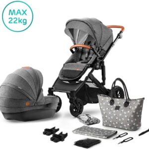 Kinderkraft Kinderwagen Prime 2020 2in1 Grey