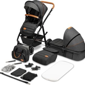 Kinderwagen 2-in-1 Lionelo Amber Graphite Grey