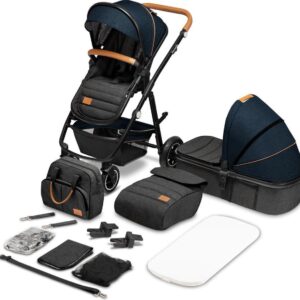 Kinderwagen 2-in-1 Lionelo Amber Navy Blue