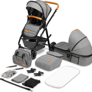 Kinderwagen 2-in-1 Lionelo Amber Stone Grey