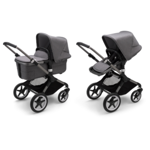 Kinderwagen Bugaboo Fox3 Graphite/Grey Melange