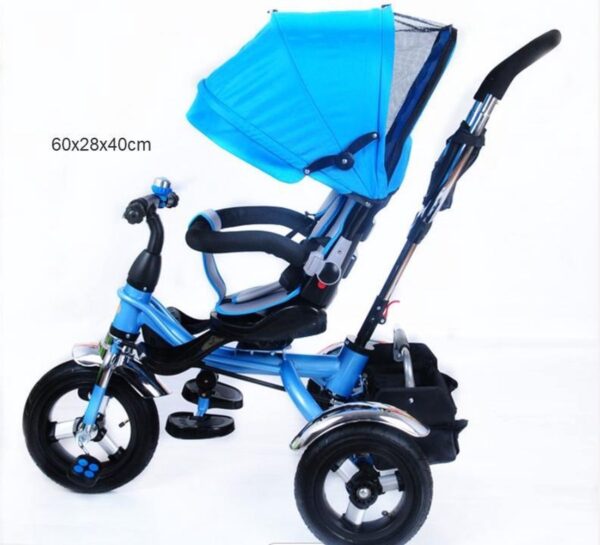 Kinderwagen Driewieler - Blauw