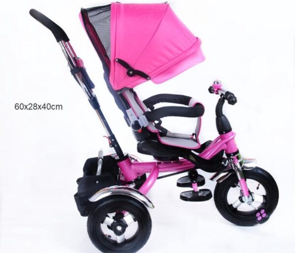 Kinderwagen Driewieler - Roze