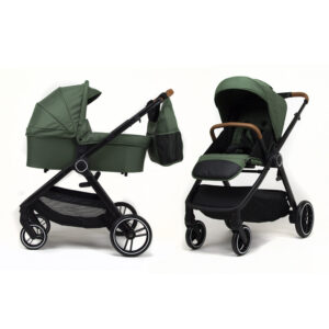 Kinderwagen NoviNeo Green/Cognac Grip