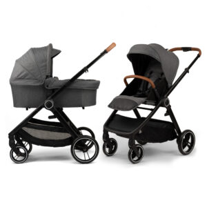 Kinderwagen NoviNeo Grey/Cognac Grip