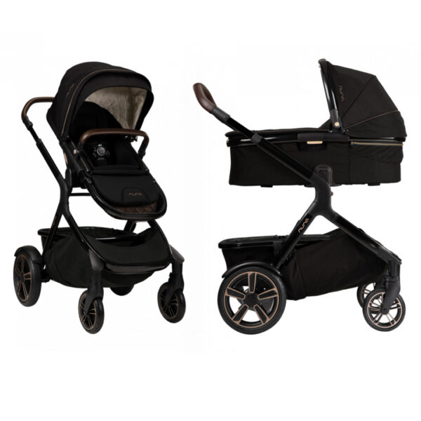 Kinderwagen Nuna Demi Grow Riveted + Gratis Wipstoel