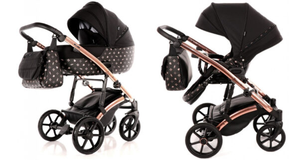 Kinderwagen Tako Laret Imperial Black / Copper 04