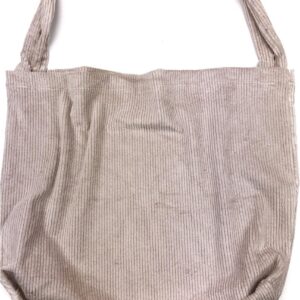 Kinderwagen tas - beige rib