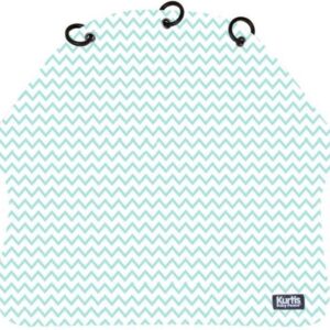 Kurtis Zigzag Zonnedoek Kinderwagen - Blauw