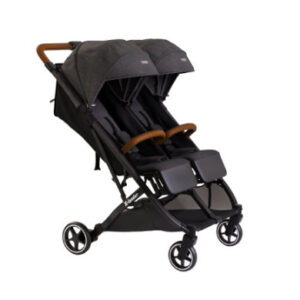 X-lander Broer en zus kinderwagen X- Double Double Black