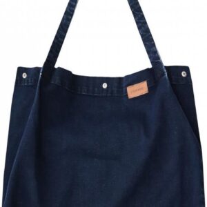 Your Wishes Mommy Tote Bag / Grote Denim Luiertas Blauw / Kinderwagen Luiertas / Verzorgingstas Baby / Boodschappentas Blauw