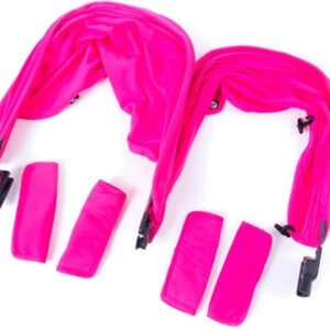 Baby Monsters Zonnekap Kinderwagen Easy Twin Color Pack Fuchsia