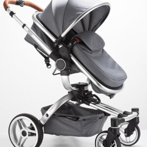 Blij'r Stef 2 in 1 Luxe kinderwagen - 360 graden draaibaar - incl autostoel connector