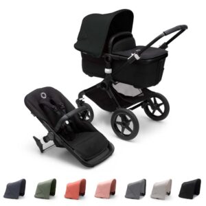 Bugaboo Kinderwagen 2 In 1 Fox 3 Black Midnight Black