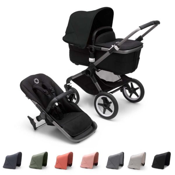 Bugaboo Kinderwagen 2 In 1 Fox 3 Graphite Midnight Black