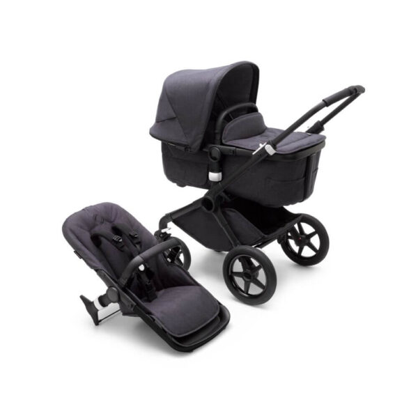 Bugaboo Kinderwagen 2 in 1 Fox 3 Mineral Compleet Black Washed Black