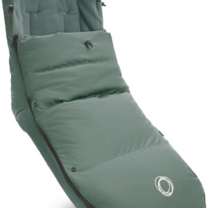 Bugaboo Winter Performance Voetenzak, Must-Have Kinderwagen Accessoire Met Kap, Schoenenschild en Tweeweg Rits in Pine Green