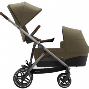 Duo Kinderwagen Cybex Gazelle S Classic Beige/Mid Beige - Taupe Frame