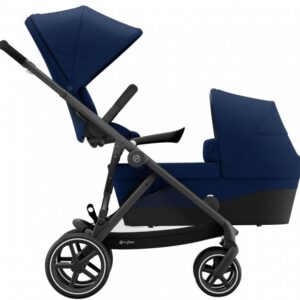 Duo Kinderwagen Cybex Gazelle S Navy Blue/Navy Blue - Black Frame