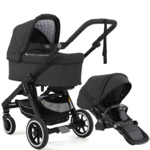 Emmaljunga Kinderwagen 2 In 1 NXT Lounge Black NXT60 Black 3.0