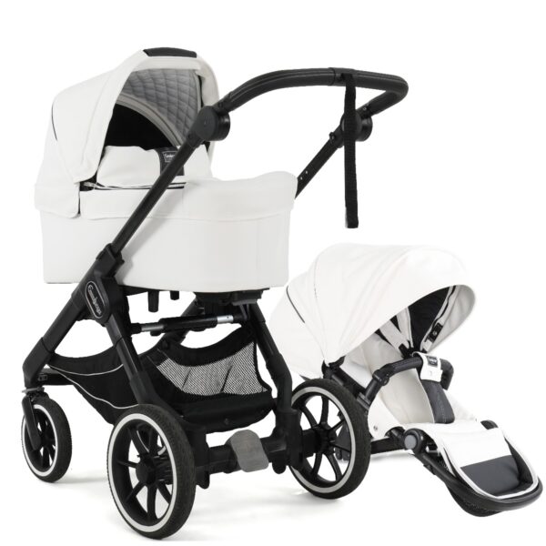 Emmaljunga Kinderwagen 2 In 1 NXT Lounge White NXT90 Black 3.0