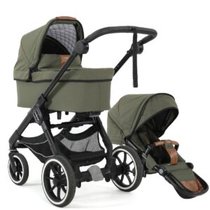 Emmaljunga Kinderwagen 2 In 1 NXT Outdoor Olive NXT90 Black 3.0