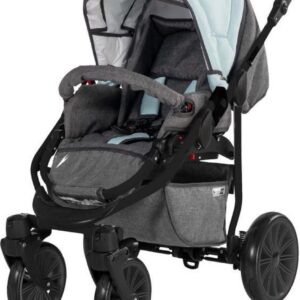 Friedrich Hugo Berlin 3 in 1 Combi kinderwagen Grijs