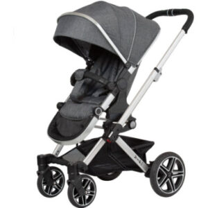 Hartan Kinderwagen Vip GTX grijs heart s (400) Framekleur zilver