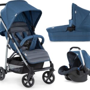 Hauck Rapid 4 Plus Trioset Kinderwagen - Denim/grey